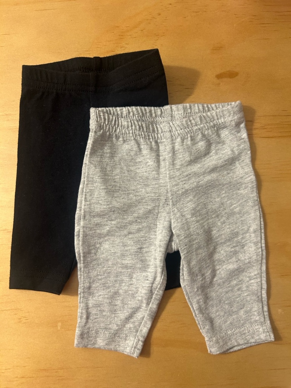 Carter's Kids Leggings Duo - Black & Heather Gray